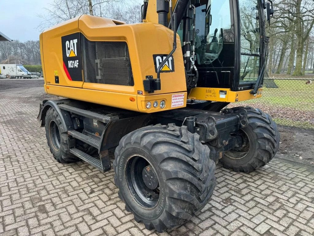 Mobilbagger tip Caterpillar M314F Mobiele kraan, Gebrauchtmaschine in Harskamp (Poză 10)