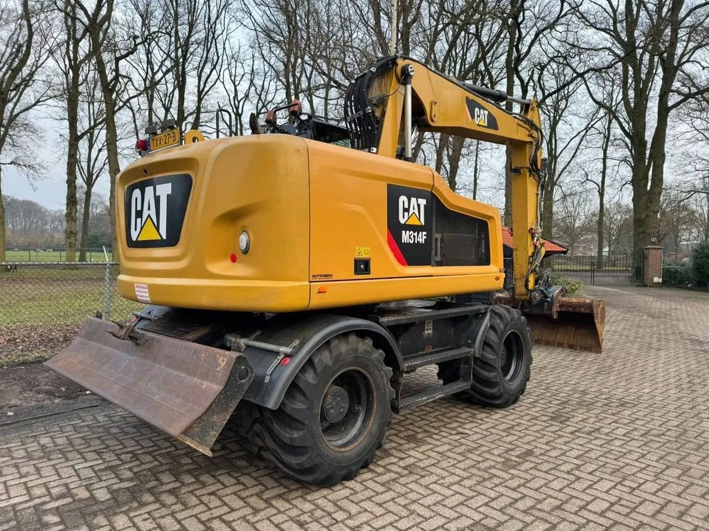 Mobilbagger tip Caterpillar M314F Mobiele kraan, Gebrauchtmaschine in Harskamp (Poză 7)