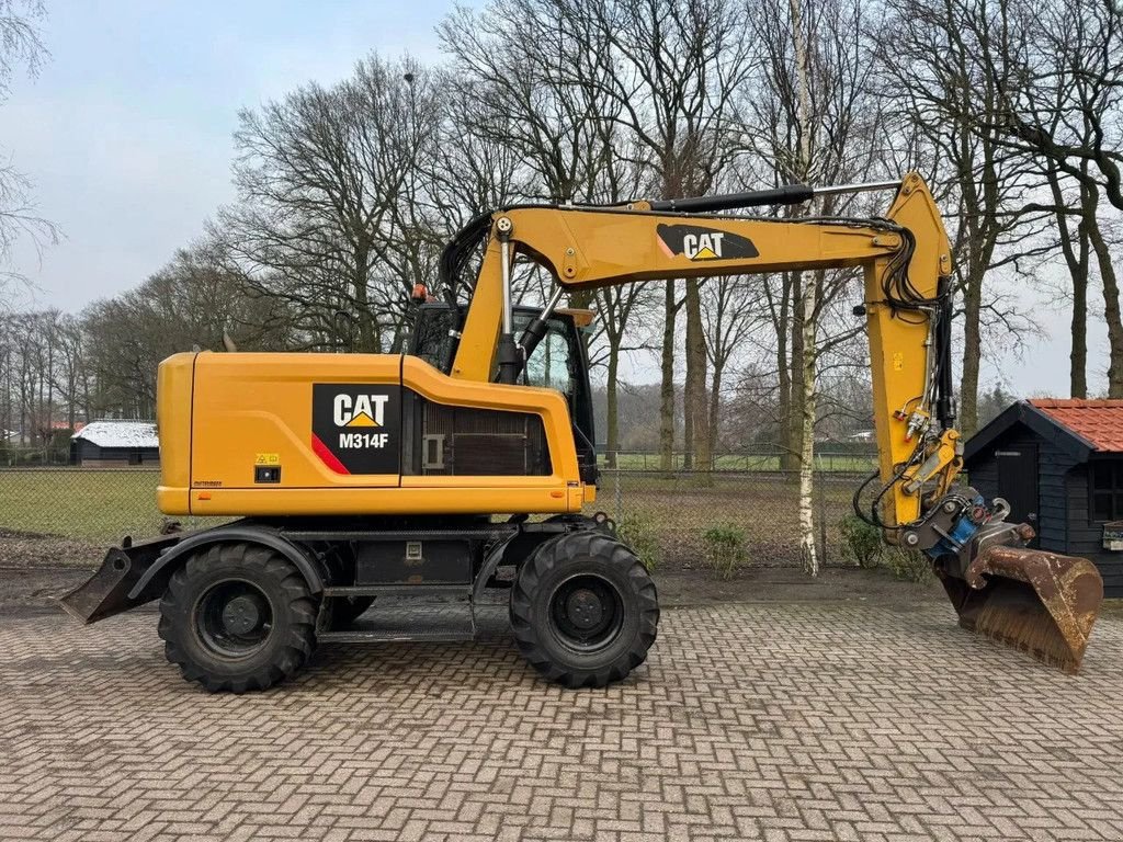 Mobilbagger tip Caterpillar M314F Mobiele kraan, Gebrauchtmaschine in Harskamp (Poză 4)