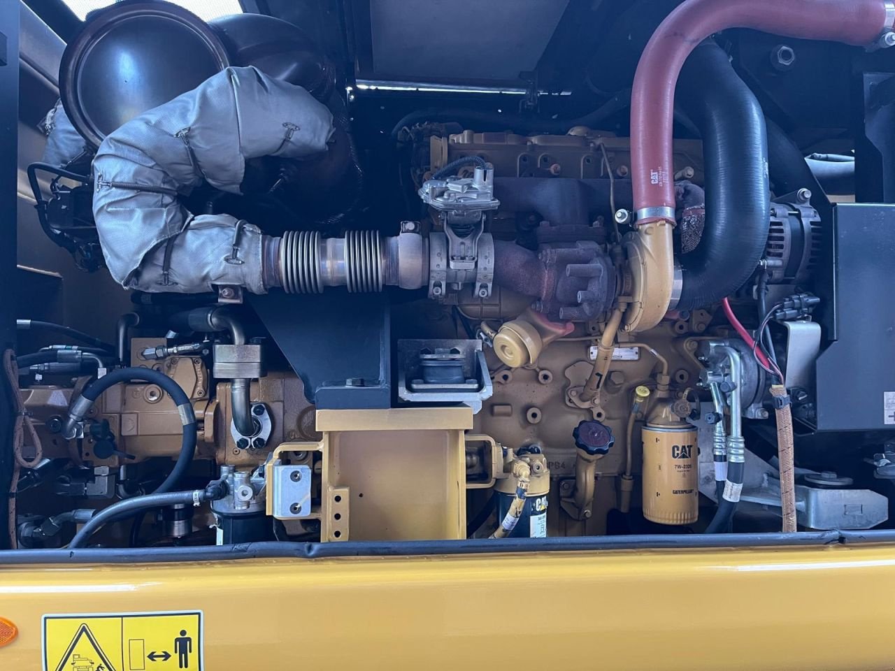 Mobilbagger van het type Caterpillar M314F, Gebrauchtmaschine in Nijelamer (Foto 4)