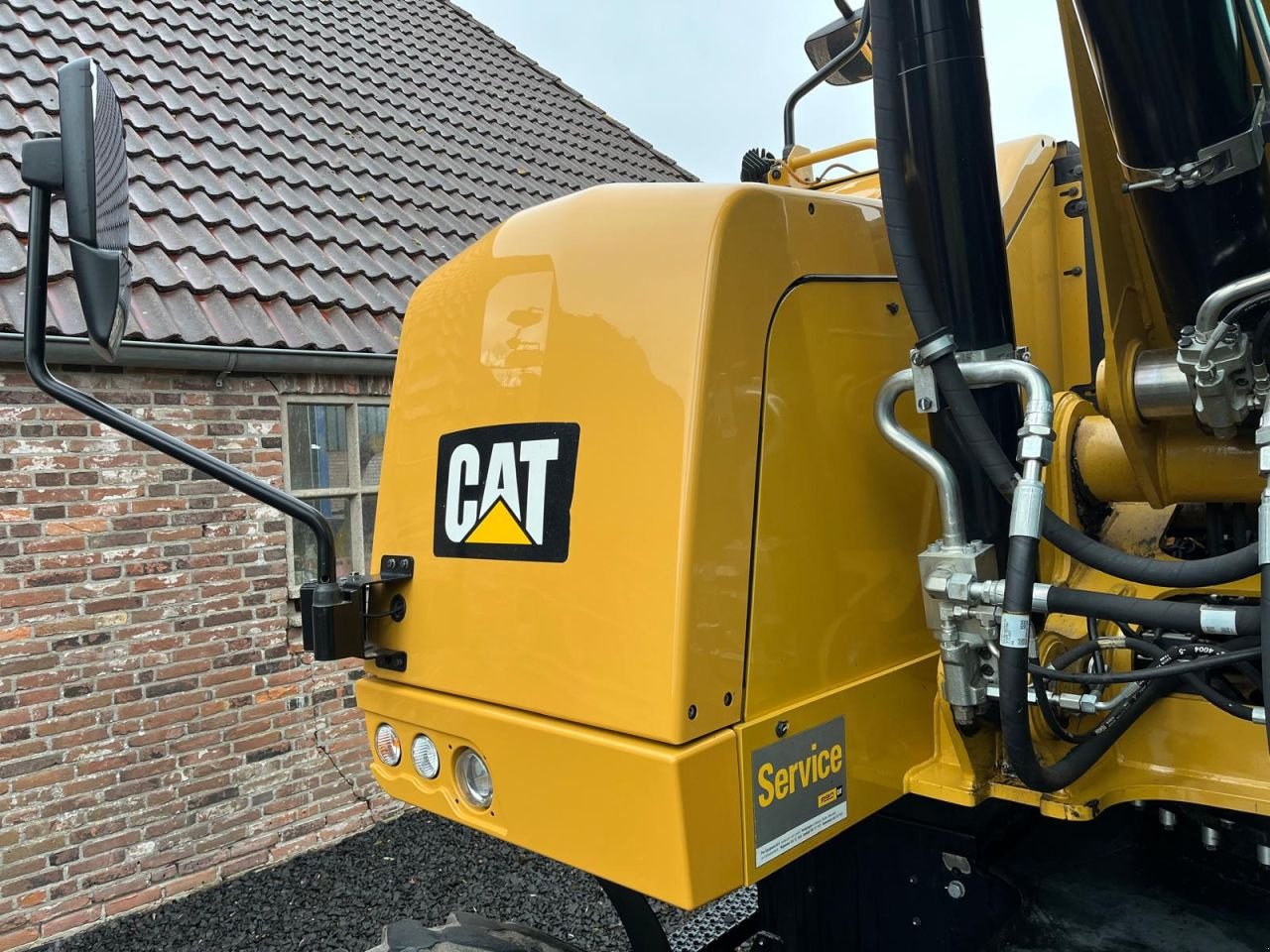 Mobilbagger van het type Caterpillar M314F, Gebrauchtmaschine in Nijelamer (Foto 5)