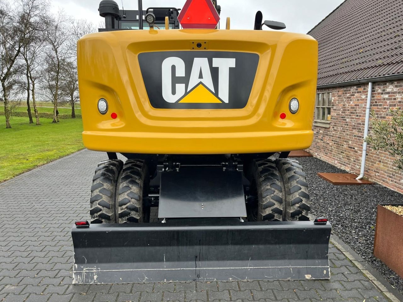 Mobilbagger van het type Caterpillar M314F, Gebrauchtmaschine in Nijelamer (Foto 3)