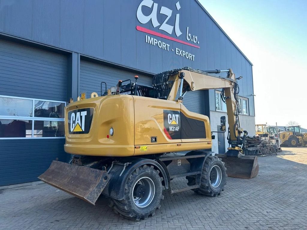Mobilbagger Türe ait Caterpillar M314F, Gebrauchtmaschine içinde Barneveld (resim 4)