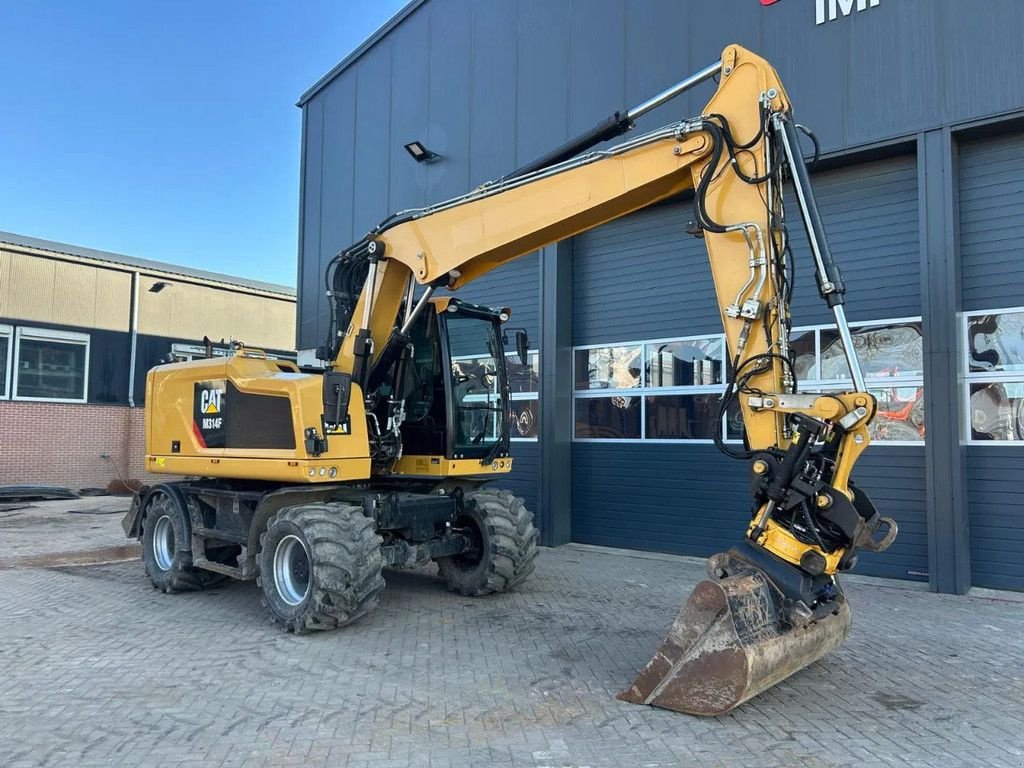 Mobilbagger Türe ait Caterpillar M314F, Gebrauchtmaschine içinde Barneveld (resim 2)