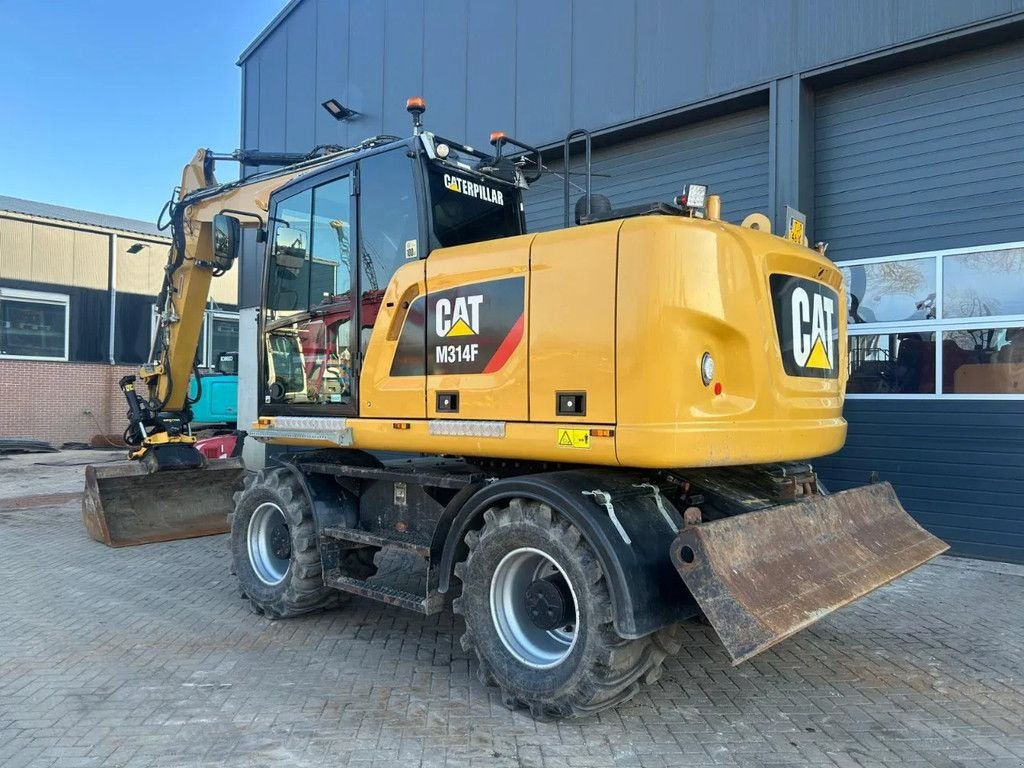 Mobilbagger Türe ait Caterpillar M314F, Gebrauchtmaschine içinde Barneveld (resim 3)