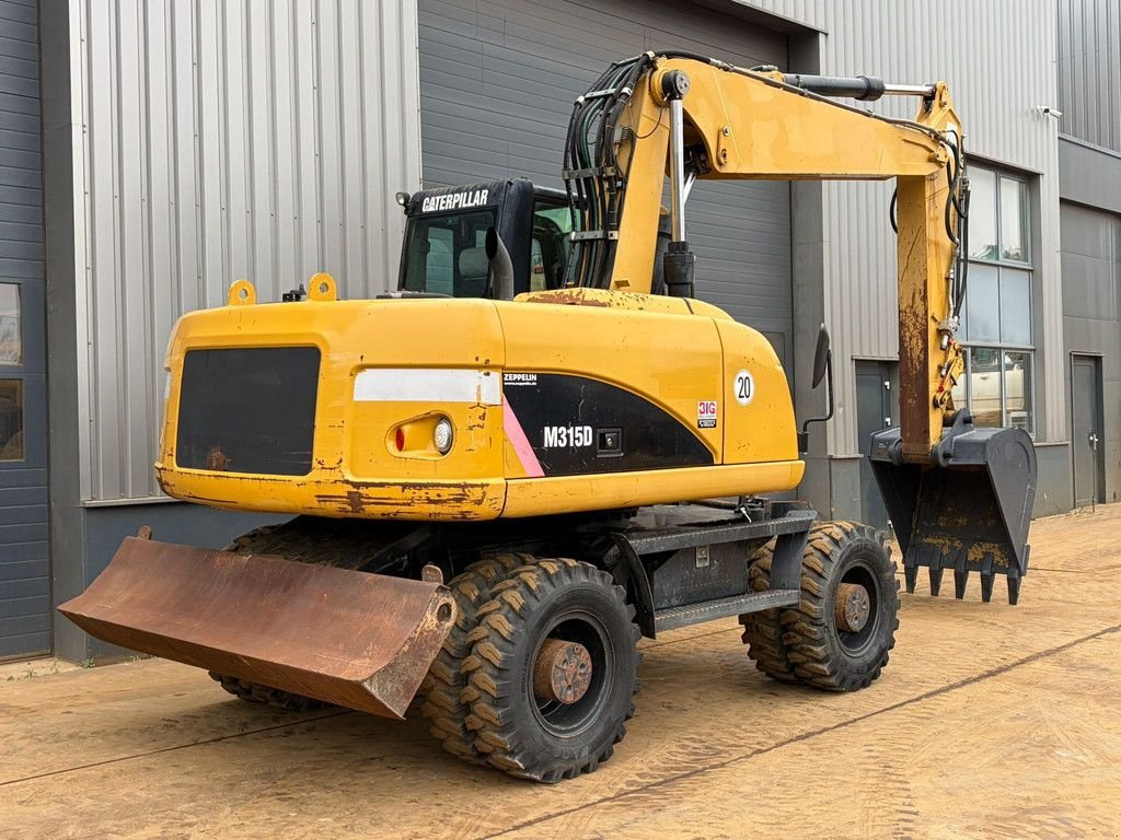 Mobilbagger типа Caterpillar M315D, Gebrauchtmaschine в Velddriel (Фотография 5)