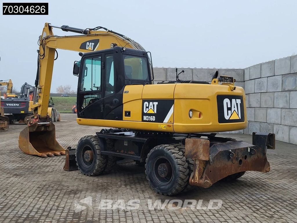 Mobilbagger des Typs Caterpillar M316 D, Gebrauchtmaschine in Veghel (Bild 3)