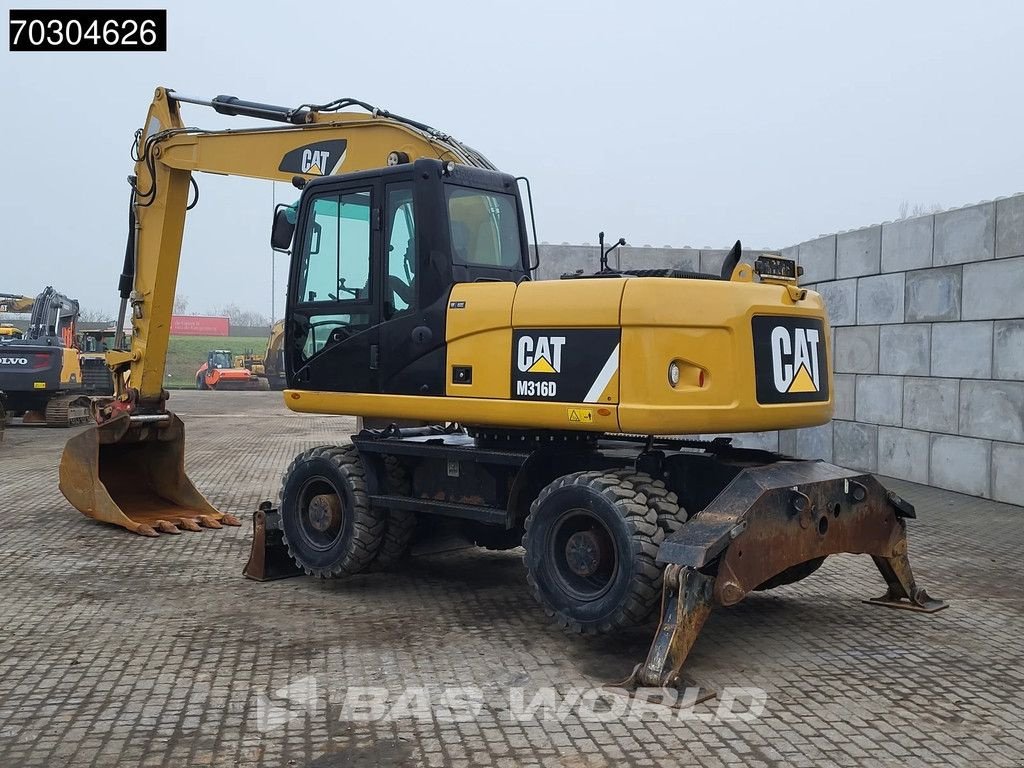 Mobilbagger des Typs Caterpillar M316 D, Gebrauchtmaschine in Veghel (Bild 5)