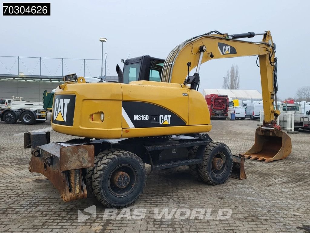 Mobilbagger des Typs Caterpillar M316 D, Gebrauchtmaschine in Veghel (Bild 9)