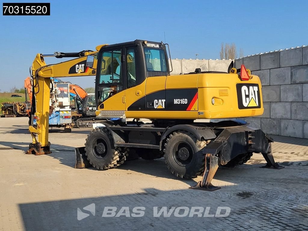 Mobilbagger типа Caterpillar M316 D, Gebrauchtmaschine в Veghel (Фотография 3)