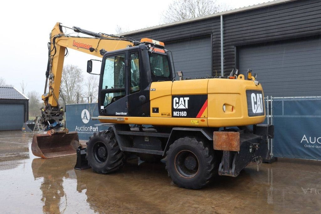 Mobilbagger des Typs Caterpillar M316D, Gebrauchtmaschine in Antwerpen (Bild 3)