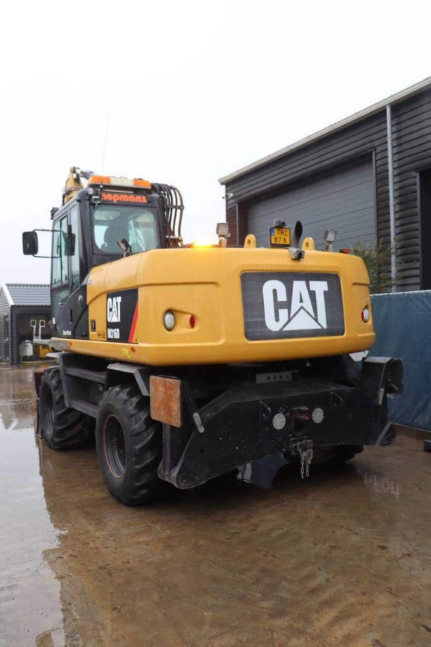 Mobilbagger des Typs Caterpillar M316D, Gebrauchtmaschine in Antwerpen (Bild 4)