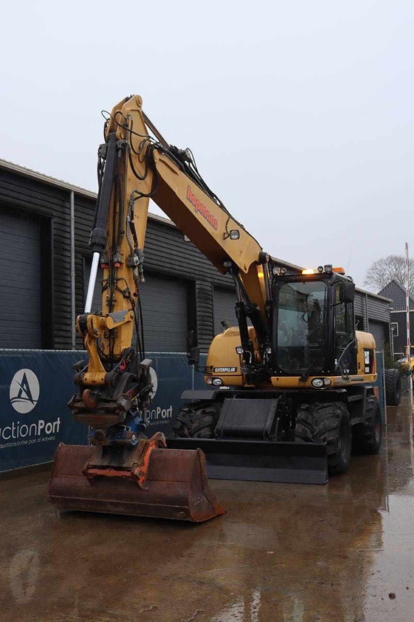 Mobilbagger des Typs Caterpillar M316D, Gebrauchtmaschine in Antwerpen (Bild 10)