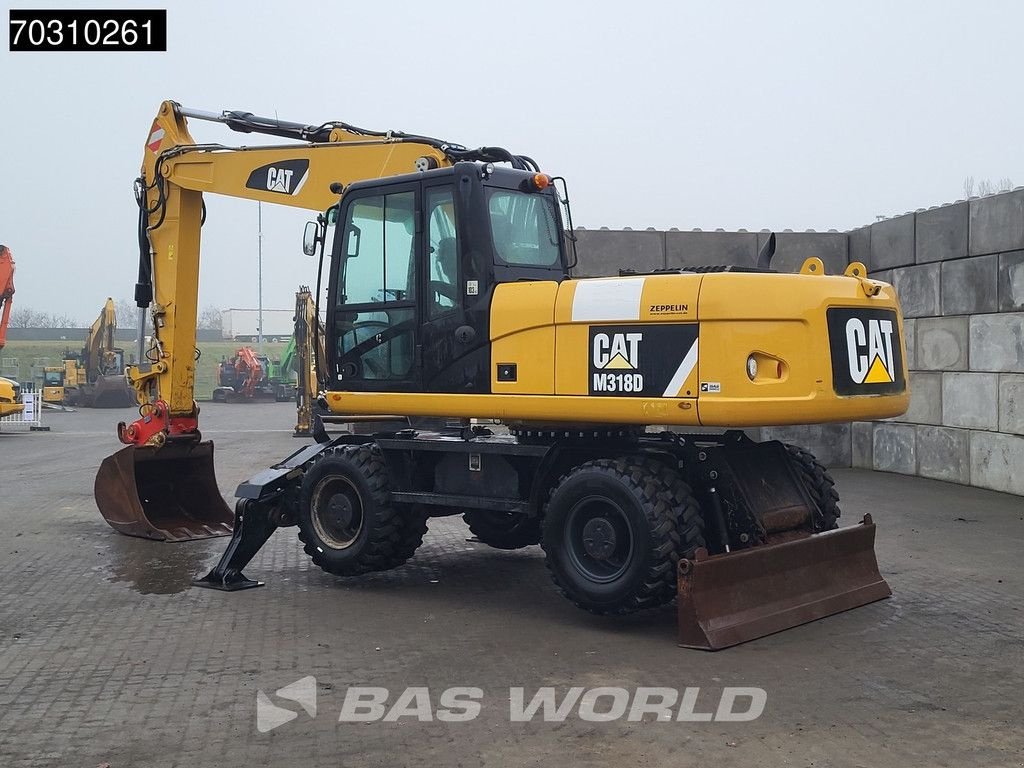 Mobilbagger del tipo Caterpillar M318 D, Gebrauchtmaschine en Veghel (Imagen 3)