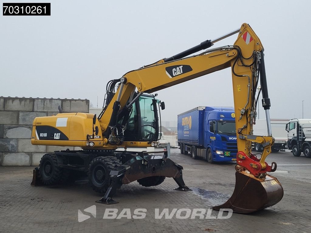 Mobilbagger del tipo Caterpillar M318 D, Gebrauchtmaschine en Veghel (Imagen 10)