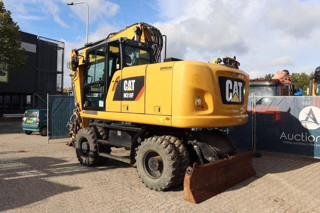 Mobilbagger tip Caterpillar M318F, Gebrauchtmaschine in Antwerpen (Poză 3)