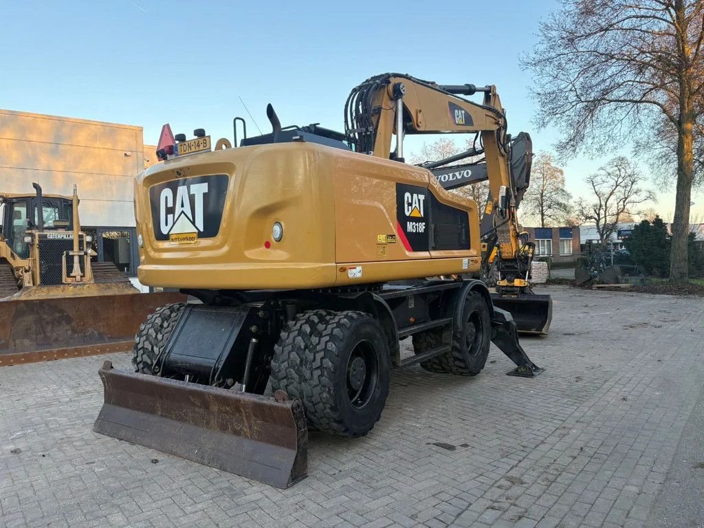 Mobilbagger van het type Caterpillar M318F, Gebrauchtmaschine in Doetinchem (Foto 5)