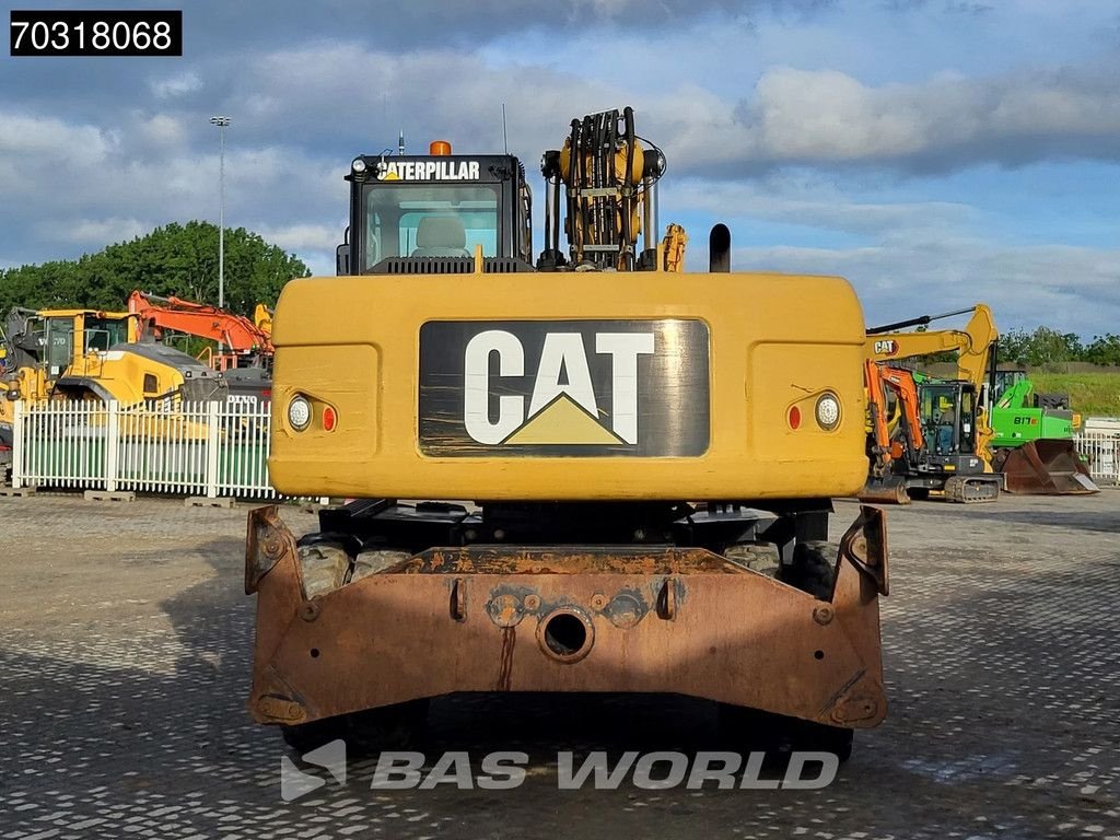 Mobilbagger typu Caterpillar M322 D OUTRIGGERS + BLADE, Gebrauchtmaschine w Veghel (Zdjęcie 8)