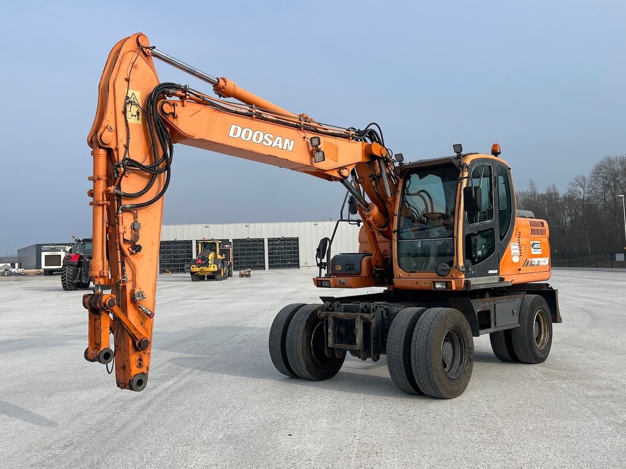 Mobilbagger a típus Doosan DX140W, Gebrauchtmaschine ekkor: Holten (Kép 10)
