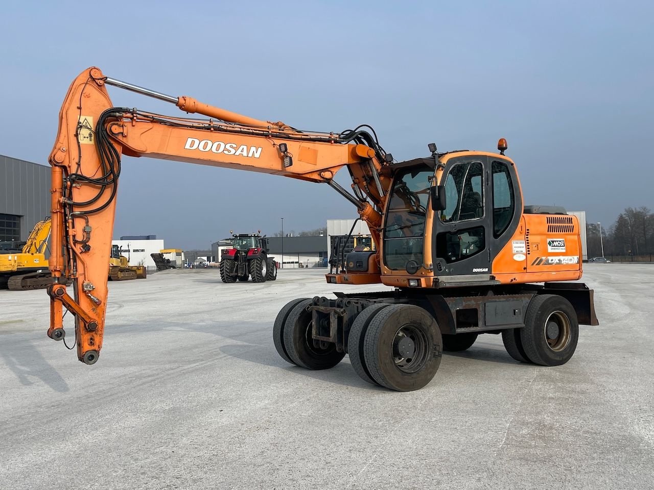 Mobilbagger a típus Doosan DX140W, Gebrauchtmaschine ekkor: Holten (Kép 11)