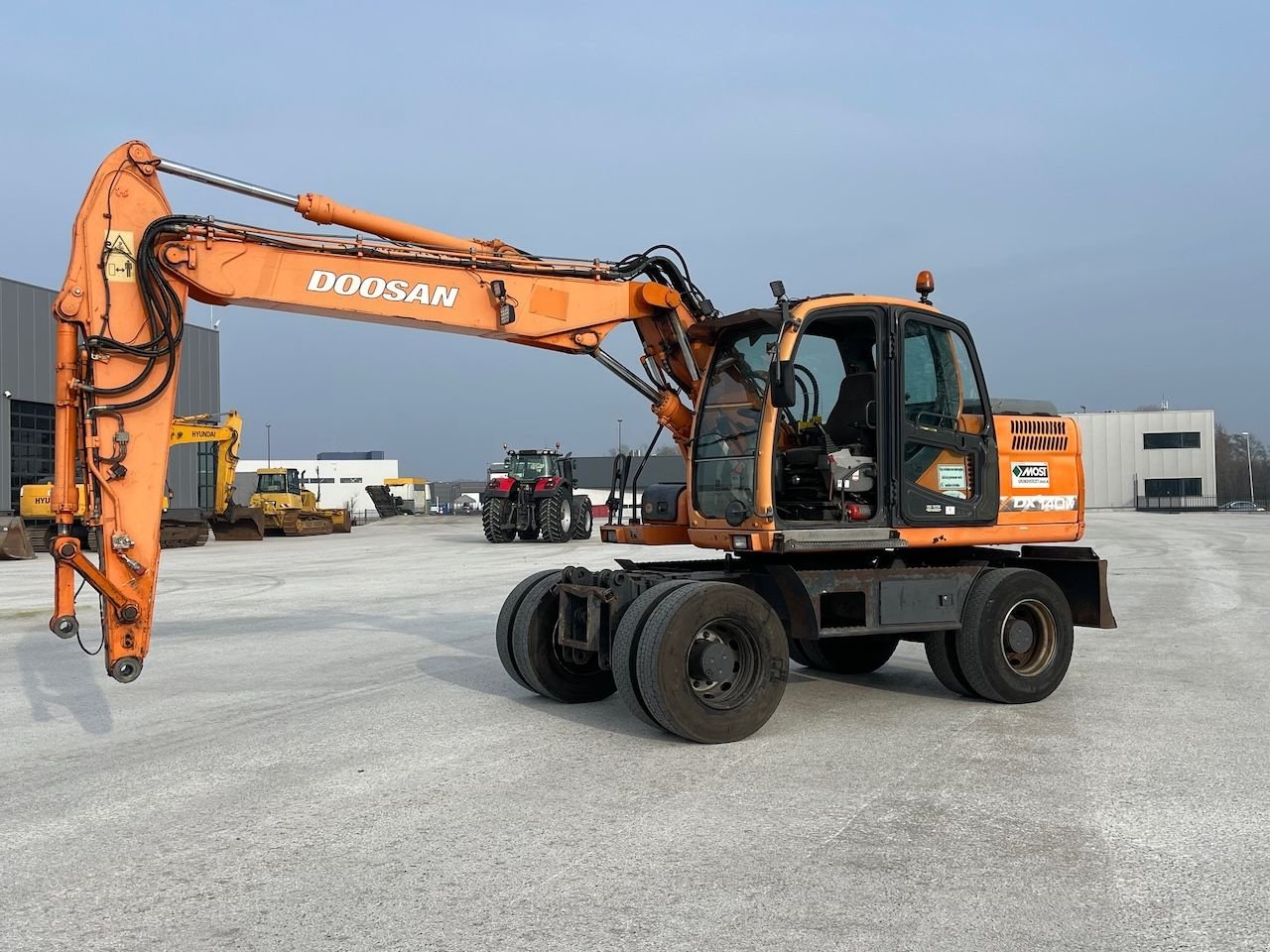 Mobilbagger a típus Doosan DX140W, Gebrauchtmaschine ekkor: Holten (Kép 1)