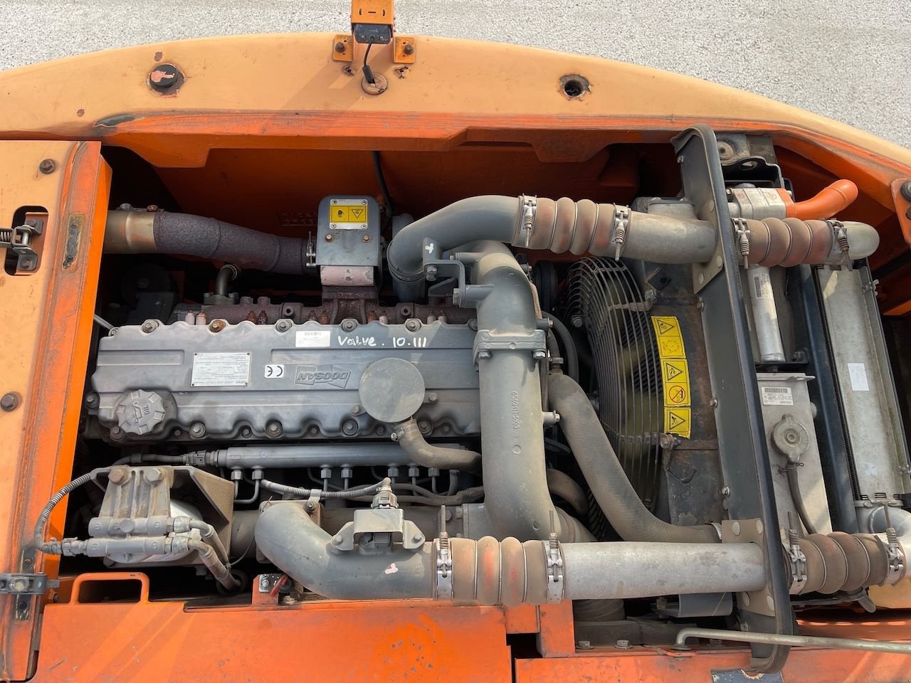 Mobilbagger a típus Doosan DX140W, Gebrauchtmaschine ekkor: Holten (Kép 9)