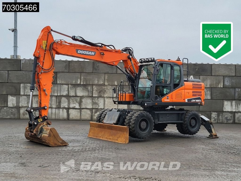 Mobilbagger typu Doosan DX160 W-5 DX160W, Gebrauchtmaschine v Veghel (Obrázek 1)