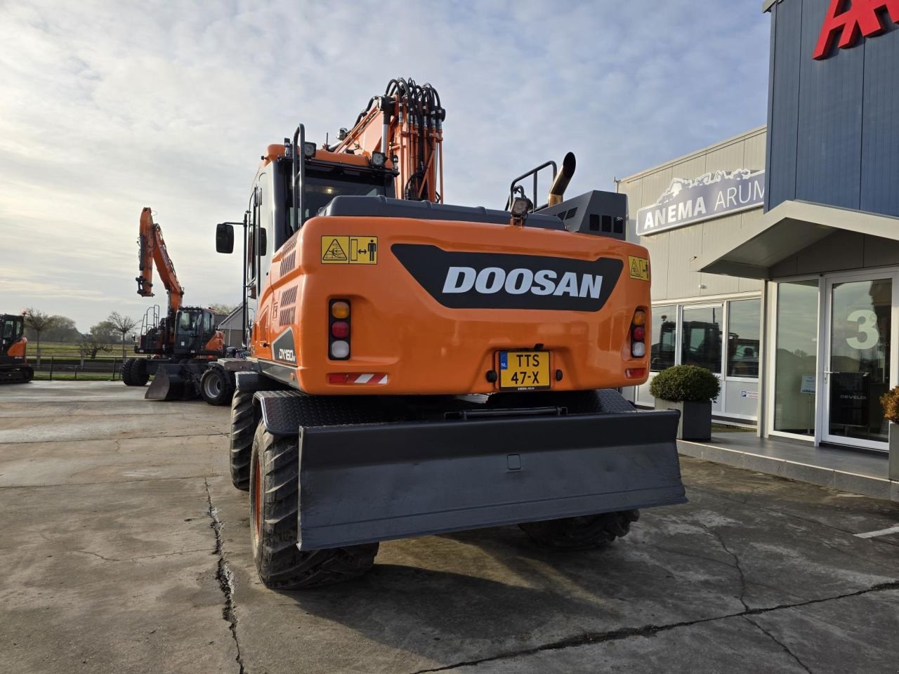 Mobilbagger van het type Doosan DX160W-5, Gebrauchtmaschine in Arum (Foto 2)
