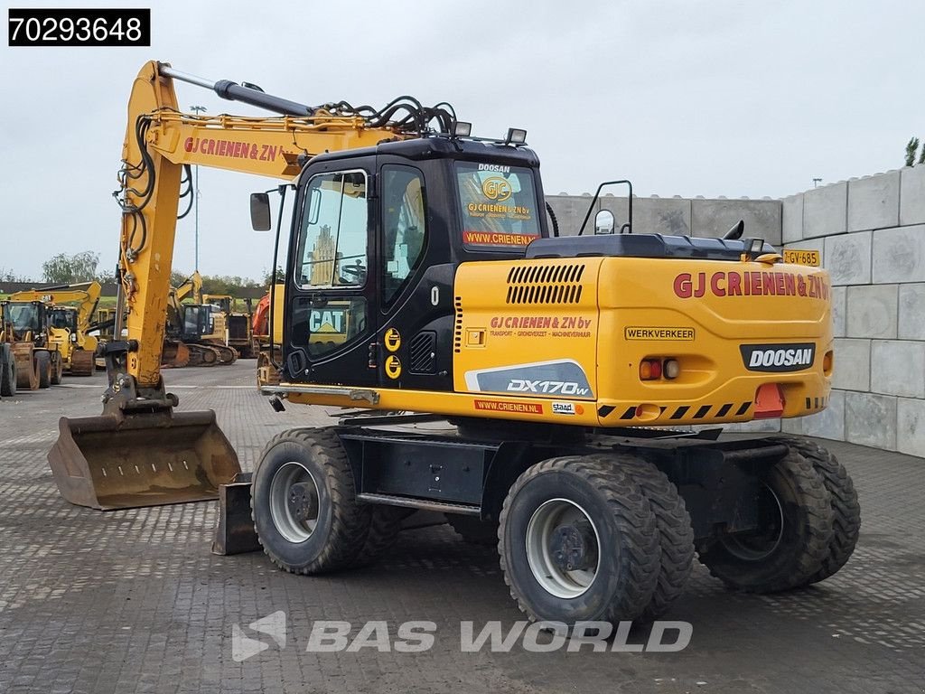 Mobilbagger typu Doosan DX170 W, Gebrauchtmaschine v Veghel (Obrázek 2)