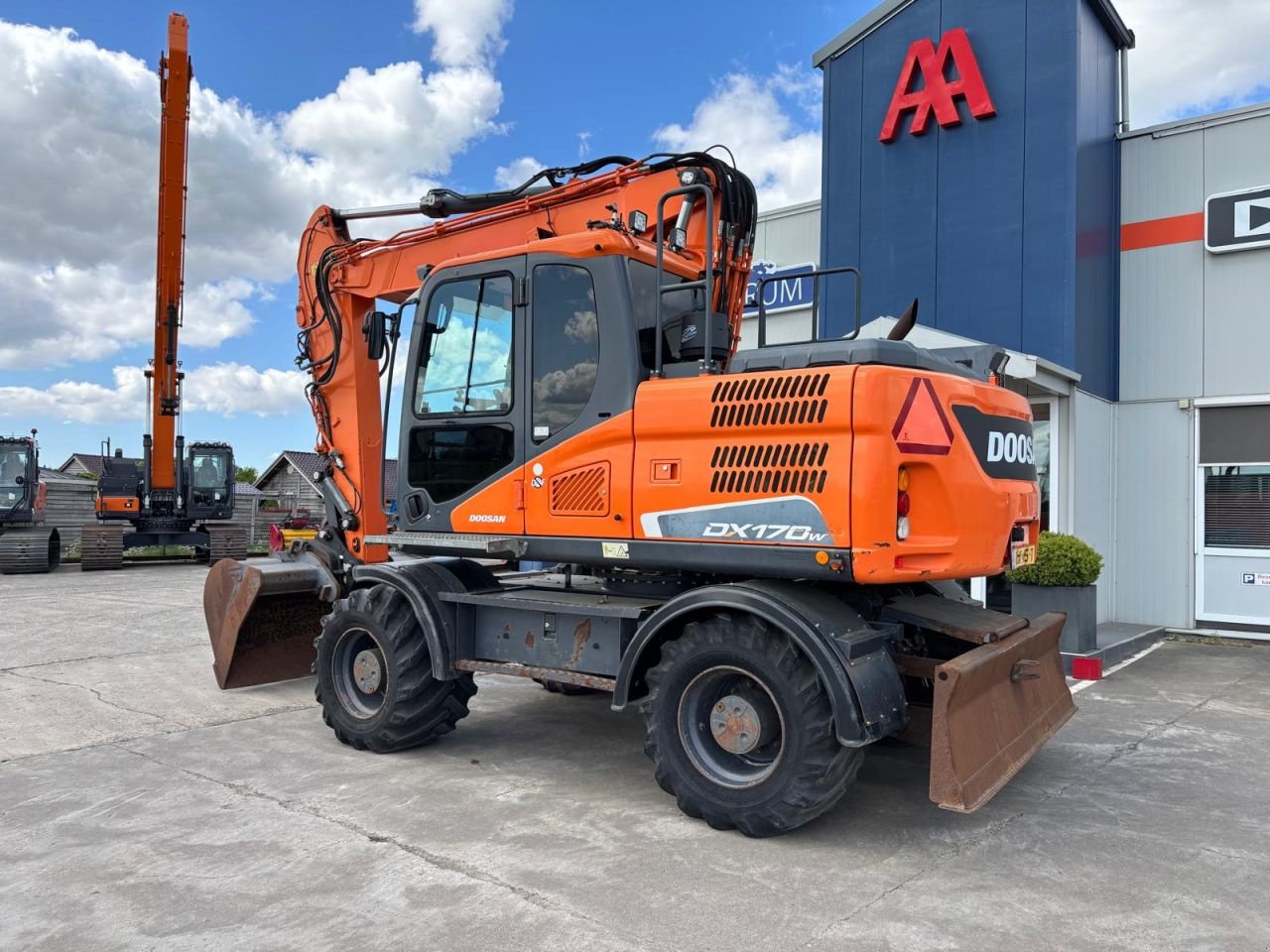 Mobilbagger типа Doosan DX170W-5, Gebrauchtmaschine в Arum (Фотография 2)