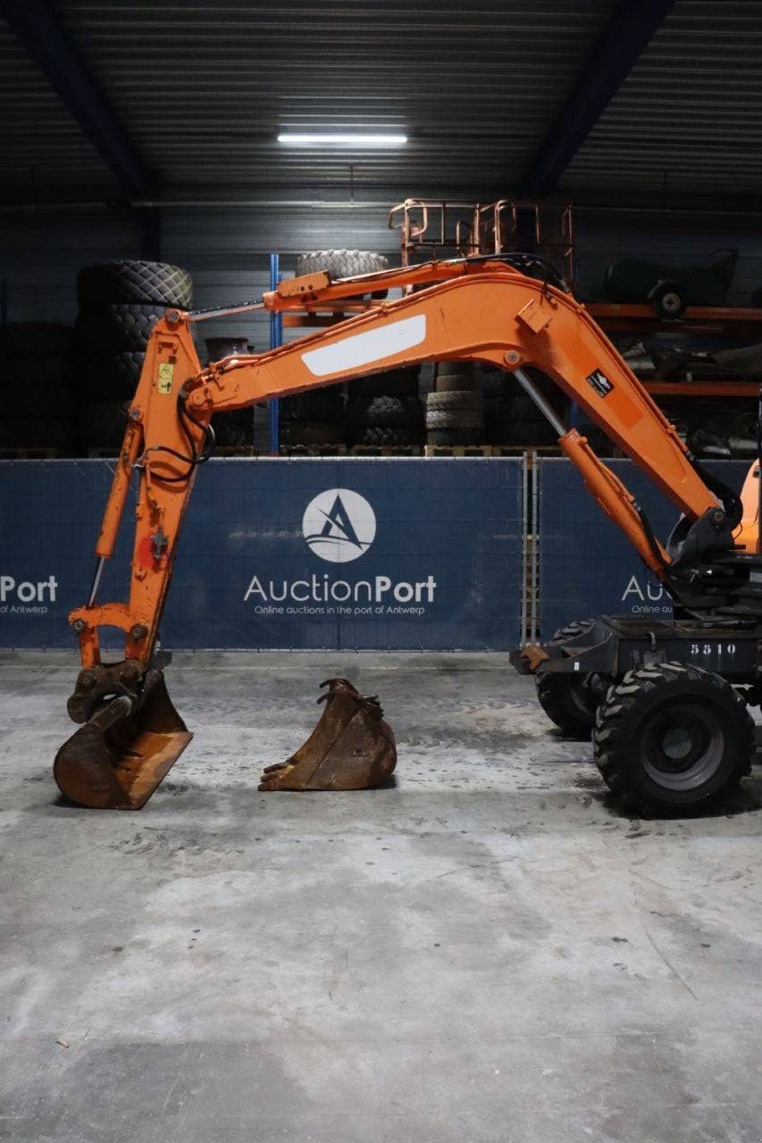 Mobilbagger a típus Doosan DX55WK, Gebrauchtmaschine ekkor: Antwerpen (Kép 10)