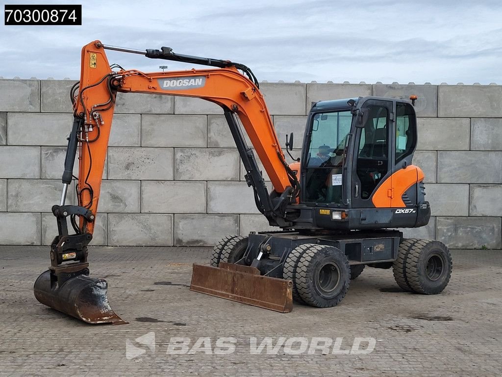 Mobilbagger typu Doosan DX57 W-5 A/C - 3 Buckets, Gebrauchtmaschine v Veghel (Obrázek 2)