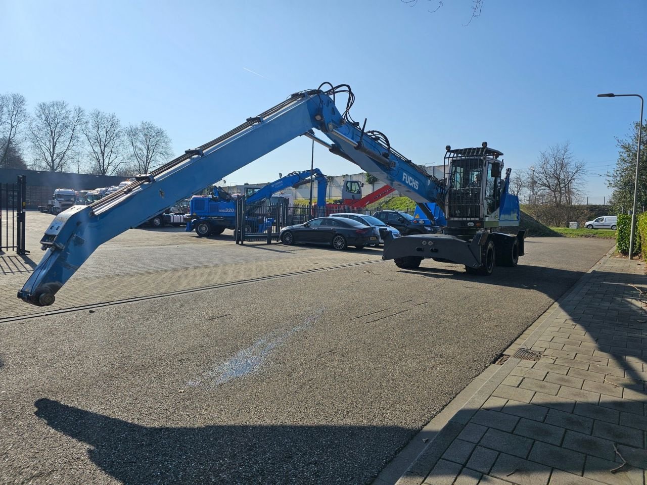 Mobilbagger typu Fuchs -, Gebrauchtmaschine v Geleen (Obrázek 7)