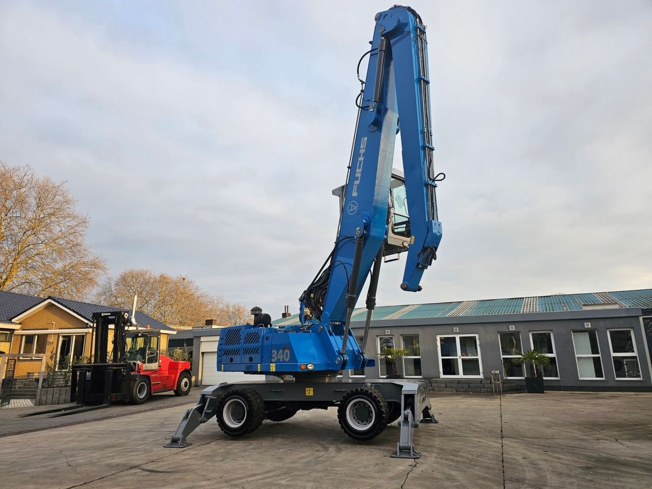 Mobilbagger of the type Fuchs MHL 340, Gebrauchtmaschine in Geleen (Picture 9)