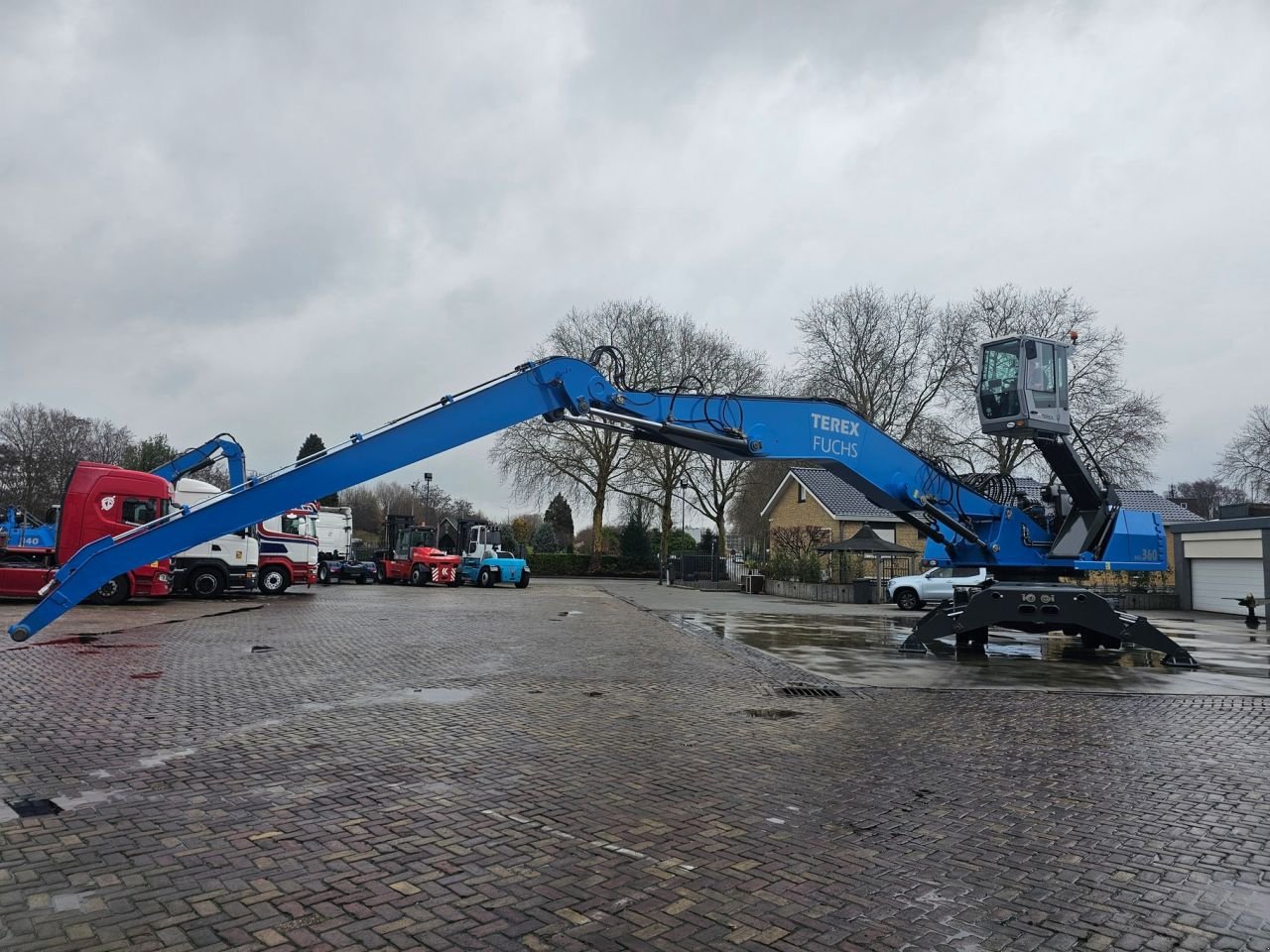 Mobilbagger of the type Fuchs MHL 360, Gebrauchtmaschine in Geleen (Picture 8)