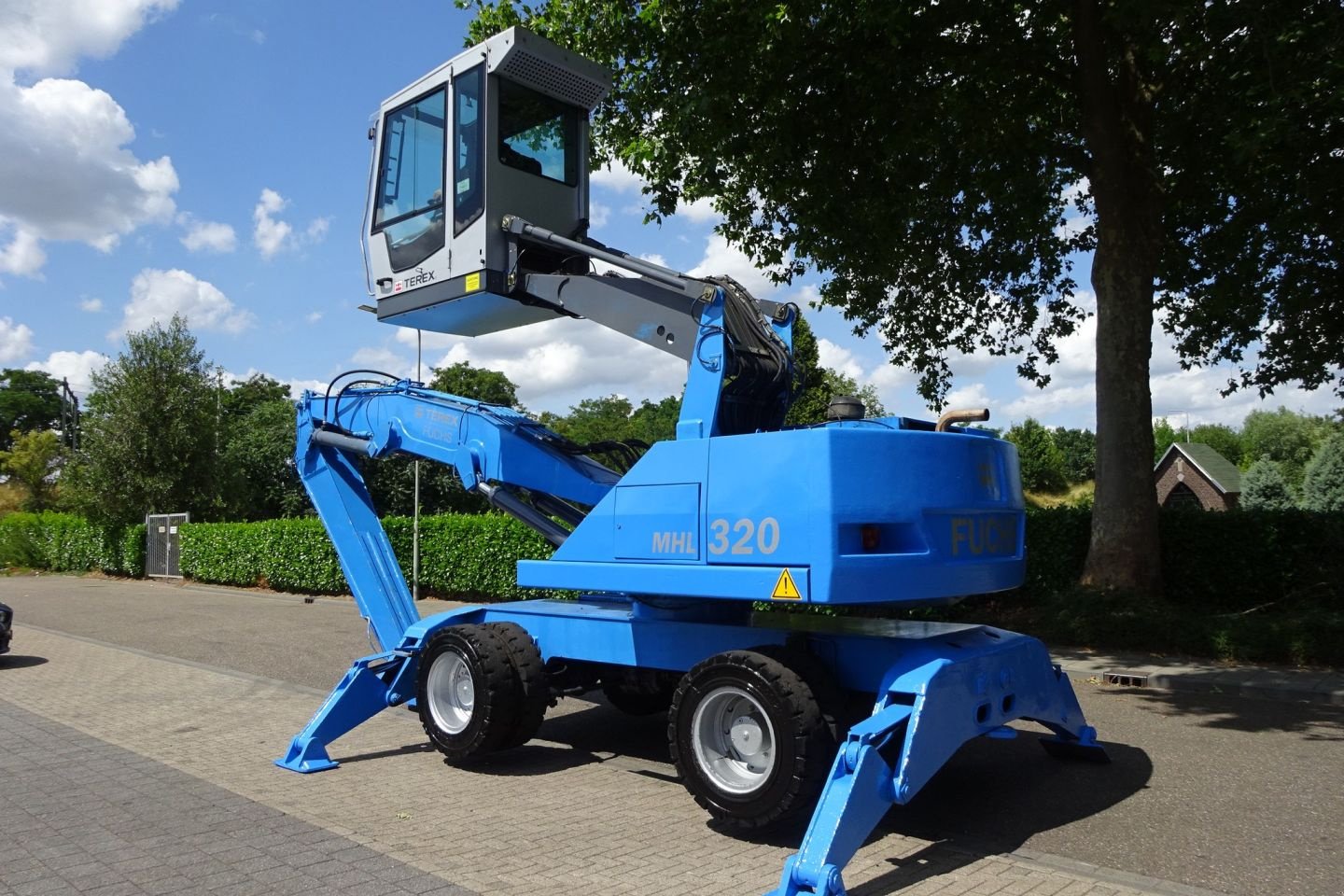 Mobilbagger del tipo Fuchs MNL 320, Gebrauchtmaschine en Geleen (Imagen 9)