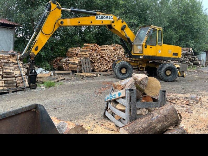 Mobilbagger des Typs Hanomag 450 E, Gebrauchtmaschine in Sonnen (Bild 1)