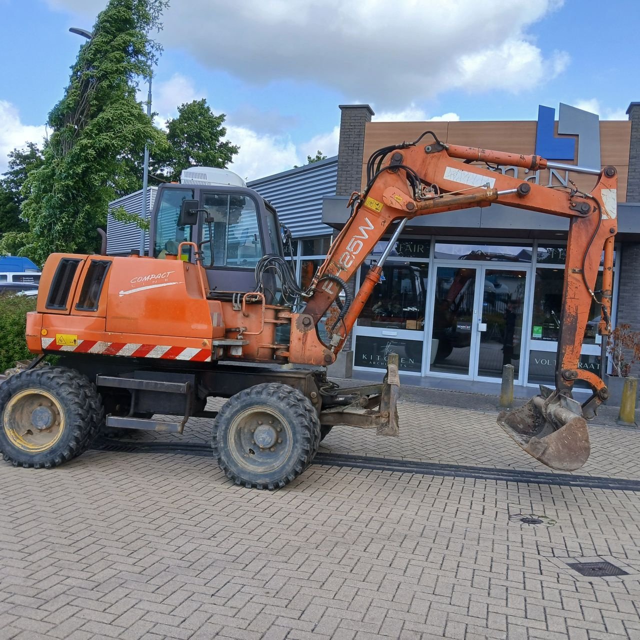 Mobilbagger a típus Hitachi FH85W., Gebrauchtmaschine ekkor: Alblasserdam (Kép 1)
