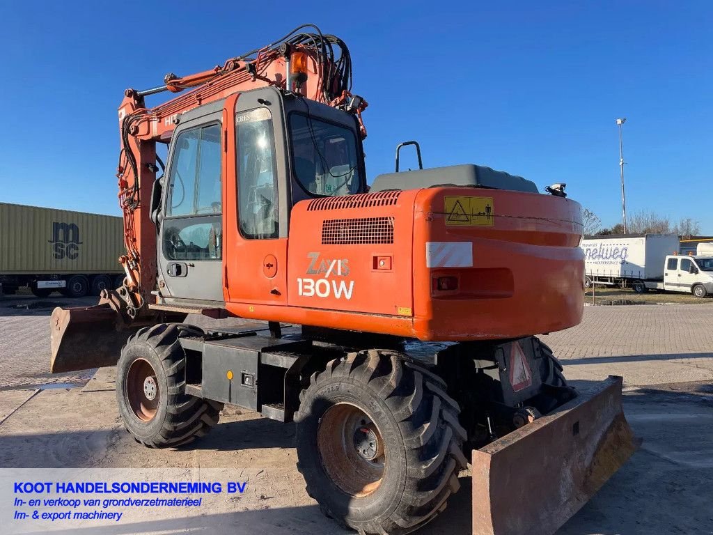 Mobilbagger typu Hitachi ZX 130w Good Working!, Gebrauchtmaschine w Nieuwerkerk aan den IJssel (Zdjęcie 3)