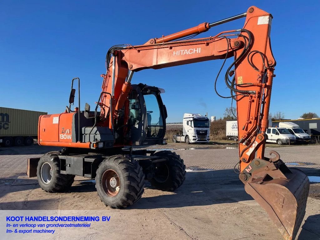 Mobilbagger typu Hitachi ZX 130w Good Working!, Gebrauchtmaschine w Nieuwerkerk aan den IJssel (Zdjęcie 7)
