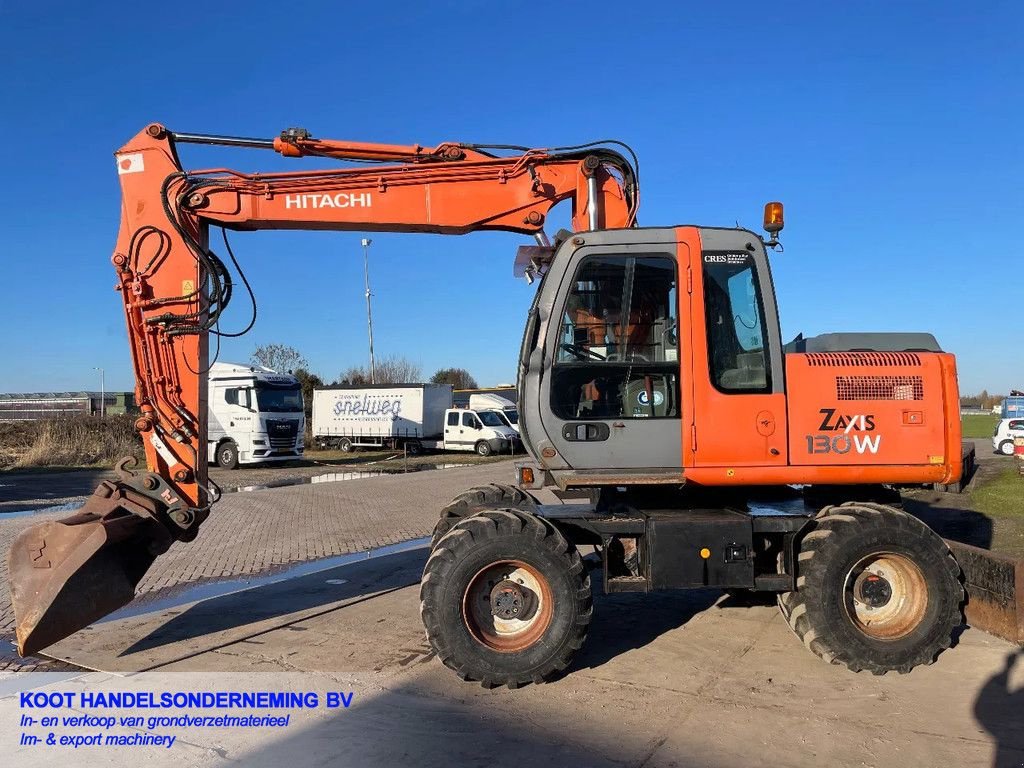 Mobilbagger typu Hitachi ZX 130w Good Working!, Gebrauchtmaschine w Nieuwerkerk aan den IJssel (Zdjęcie 2)