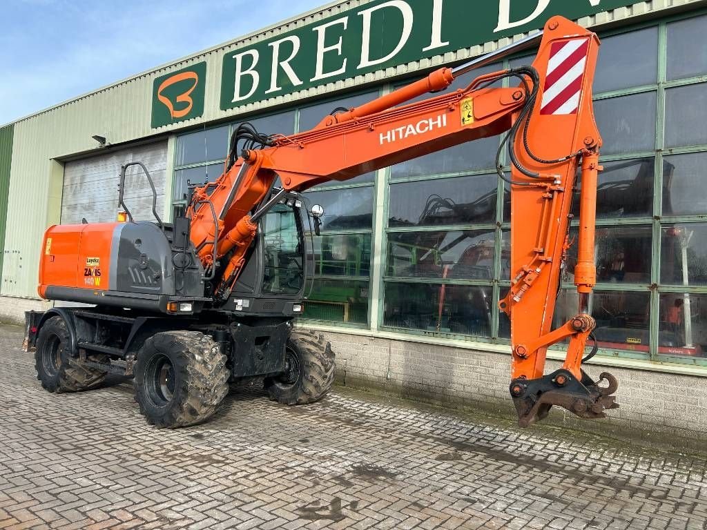 Mobilbagger typu Hitachi ZX 140 W-3, Gebrauchtmaschine v Roosendaal (Obrázek 4)