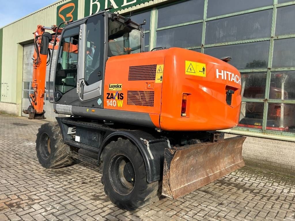 Mobilbagger typu Hitachi ZX 140 W-3, Gebrauchtmaschine v Roosendaal (Obrázek 5)