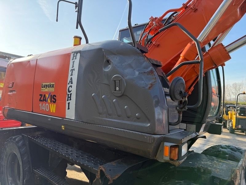 Mobilbagger типа Hitachi ZX 140 W-3, Gebrauchtmaschine в Beveren-Waas Melsele (Фотография 5)