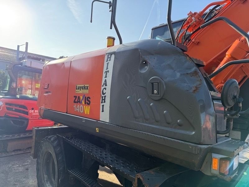 Mobilbagger типа Hitachi ZX 140 W-3, Gebrauchtmaschine в Beveren-Waas Melsele (Фотография 4)