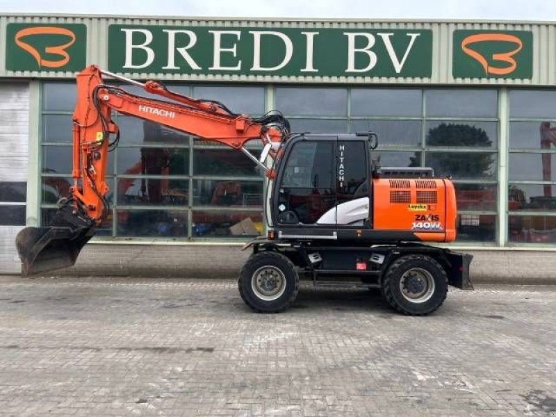 Mobilbagger des Typs Hitachi ZX 140 W-6, Gebrauchtmaschine in Roosendaal (Bild 1)