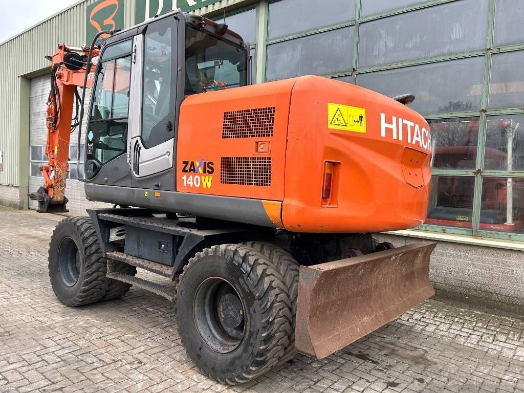 Mobilbagger typu Hitachi ZX 140 W, Gebrauchtmaschine v Roosendaal (Obrázek 4)
