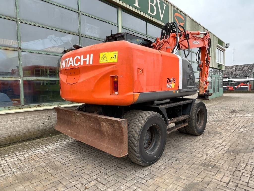 Mobilbagger typu Hitachi ZX 140 W, Gebrauchtmaschine v Roosendaal (Obrázek 7)