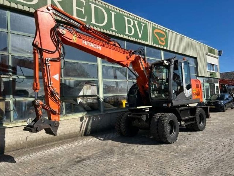 Mobilbagger typu Hitachi ZX 145 W-3, Gebrauchtmaschine v Roosendaal (Obrázek 3)