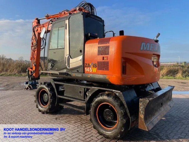 Mobilbagger typu Hitachi ZX 145W-3 (Rototilt) Good Working!, Gebrauchtmaschine v Nieuwerkerk aan den IJssel (Obrázek 3)